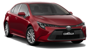 Car loan options for Toyota Corolla SX Sedan