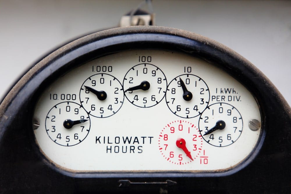 Electricity Meter Reading To Kwh Calculator
